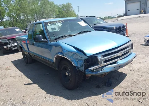 1996 Chevrolet S Truck S10 из США, поврежденный, VIN 1GCCS19X8TK187767